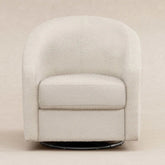 Madison Swivel Glider | Ivory Boucle Rocking Chairs Babyletto 