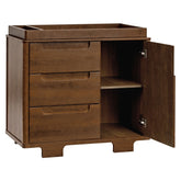 Yuzu 3-Drawer Changer Dresser | Natural Walnut