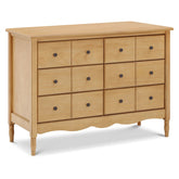 Liberty 6-Drawer Assembled Dresser | Honey Changing Dressers NAMESAKE 