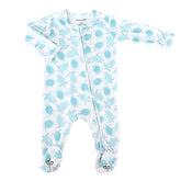 Zippered One Piece in Turtley Awesome Footies Dear Perli 