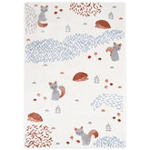 FOREST DREAM M forest animals children's rug Coton nattiot-shop-america 