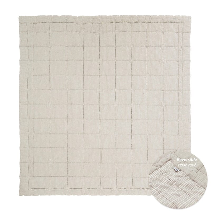 ANNA SABLE LAVE reversible baby rest mat Coton nattiot-shop-america 