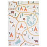 SUPER WESTERN recyclable vinyl playmat nattiot-shop-america 