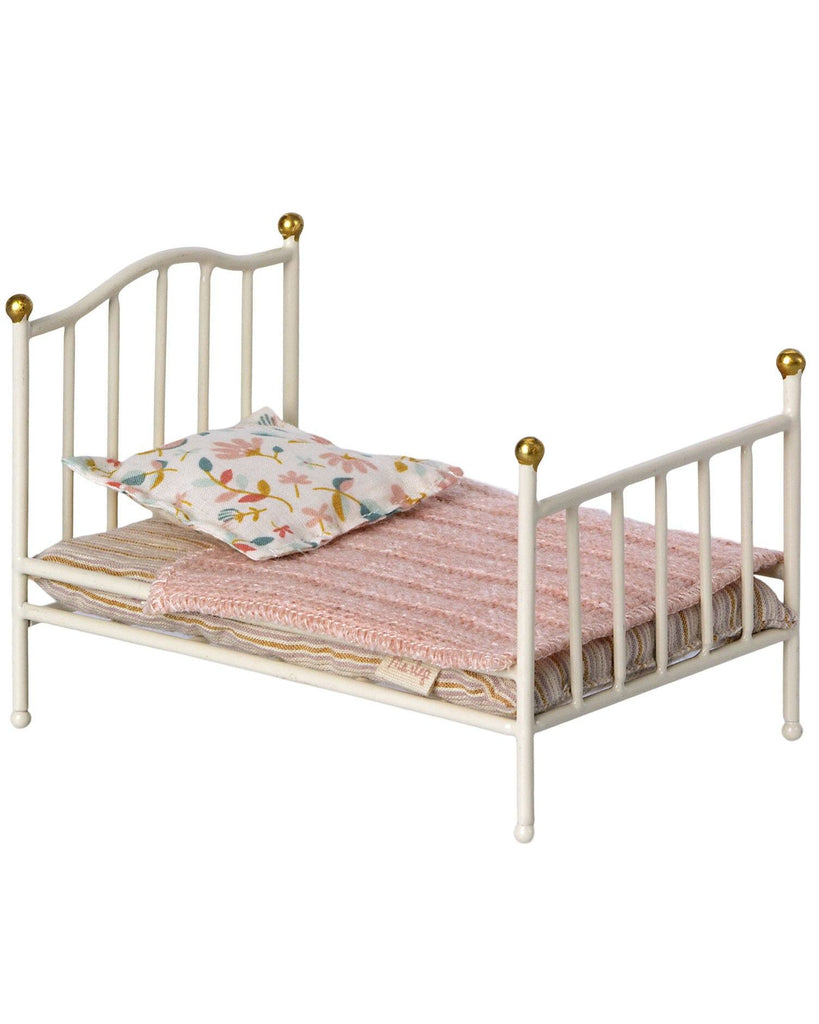 Vintage bed, Mouse - Off white | Maileg - Kids Toys