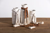 Shiraleah Assorted Set Of 3 Wood Prayer Beads, White by Shiraleah Shiraleah 