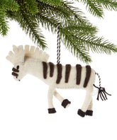 Zebra Ornament Holiday Ornaments Silk Road Bazaar 