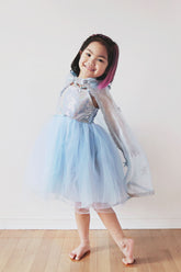 Blue Snow Queen Cape by Great Pretenders USA Great Pretenders USA Size 3-4 