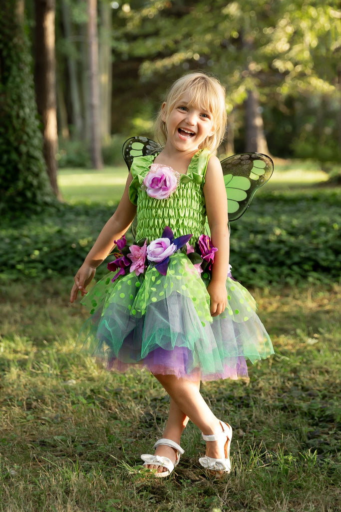 Fairy Blooms Deluxe Dress by Great Pretenders USA Great Pretenders USA Size 5-6 Green 