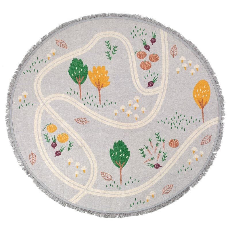 LITTLE GARDEN vegetable garden play mat Coton nattiot-shop-america 