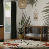 Babyletto | Hudson 3-in-1 Convertible Crib with Toddler Bed Conversion Kit | Natural Walnut