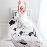 Swan Toddler Comforter Toddler Comforter Rookie Humans 