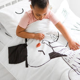 Swan Toddler Comforter Toddler Comforter Rookie Humans 