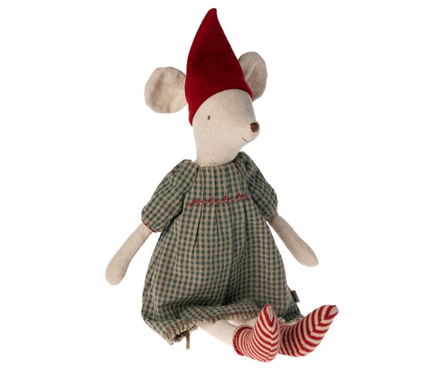 Christmas mouse, Medium - Girl Maileg 