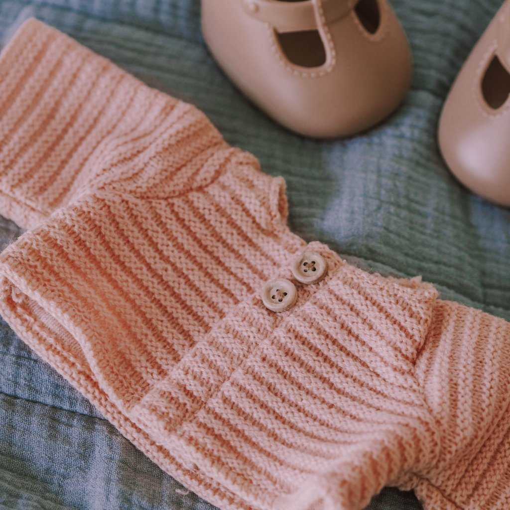 Dinkum Doll Cardigan Rose