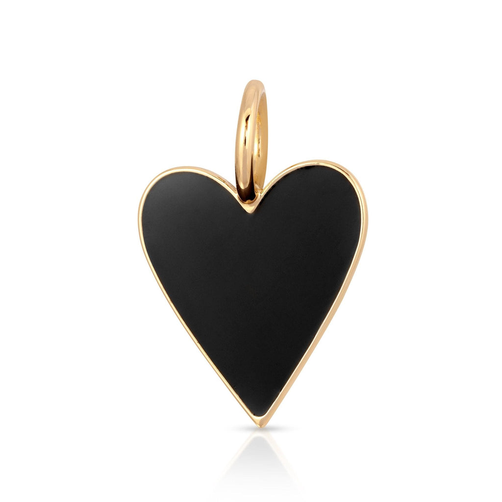 MEDIUM ENAMEL HELENA PENDANT by eklexic eklexic BLACK 