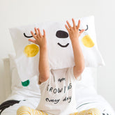 2-pack Happy Faces Standard Size Pillowcases Pillowcase Rookie Humans 