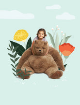 Kodiak Bear 40" Brown Stuffed Animal by Manhattan Toy Manhattan Toy 