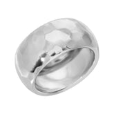 Hammered Domed Ring by eklexic eklexic SILVER 5 