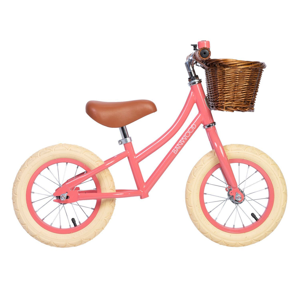 Banwood First Go! Scoot Bike, Coral