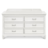 Darlington 6-Drawer Assembled Dresser - Warm White