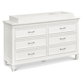 Darlington 6-Drawer Assembled Dresser - Warm White