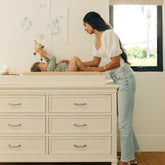 Darlington 6-Drawer Assembled Dresser - Warm White