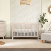 Babyletto Gelato 4-in-1 Convertible Crib with Toddler Bed Conversion Kit | Washed Natural