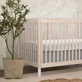 Babyletto Gelato 4-in-1 Convertible Crib with Toddler Bed Conversion Kit | Washed Natural