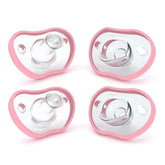 Flexy Pacifiers by Nanobébé US Nanobébé US Pink 0-3 Months 4-Pack