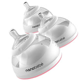 Breastmilk Baby Bottle by Nanobébé US Nanobébé US Pink 3-Pack 