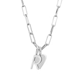 SILVER CARA CHARM NECKLACE by eklexic eklexic A 16" 