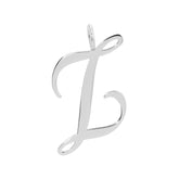 SILVER LARGE LETTER PENDANTS by eklexic eklexic Z 