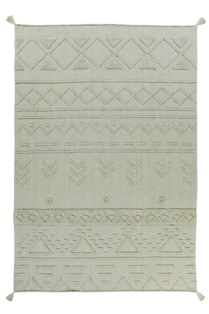 Washable Rug Tribu - Olive