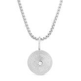 Zena Pendant Necklace by eklexic eklexic SILVER 16" 