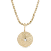 Zena Pendant Necklace by eklexic eklexic GOLD 16" 